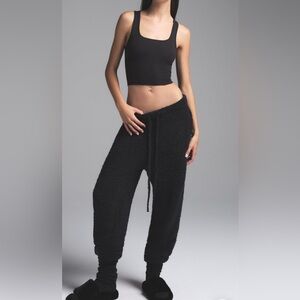 SKIMS - Black Cozy Knit Unisex Jogger - L/XL